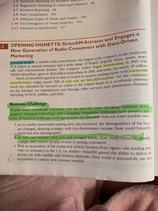 2.3 Statistical Modeling for Business Anal 2.6