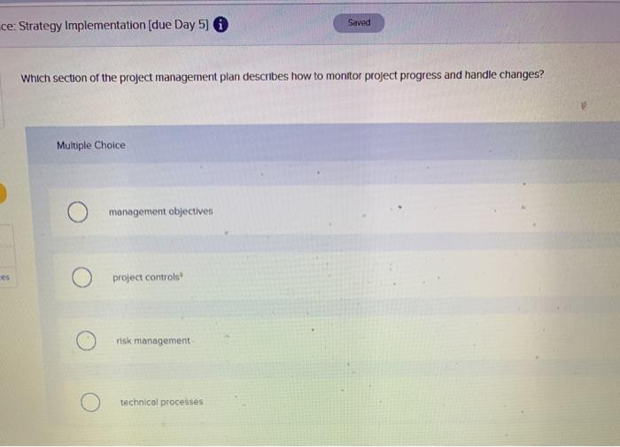 Saved ce: Strategy Implementation (due Day 5) i