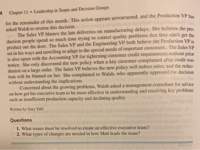 read case below and answer the following