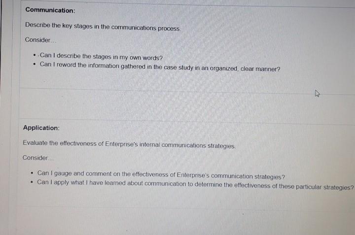 please help me with this Communication Case