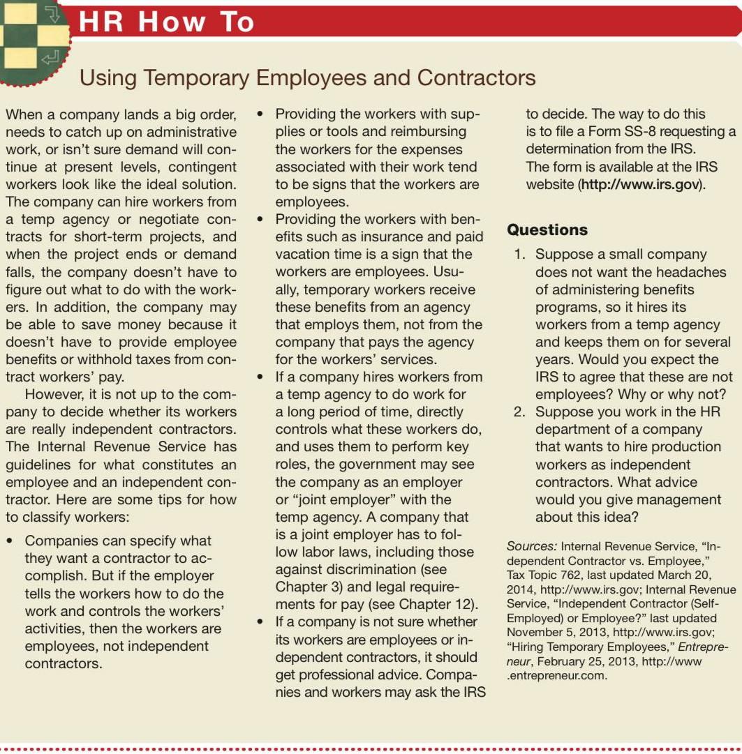 Please answer question 1 and 2. HR means: Human