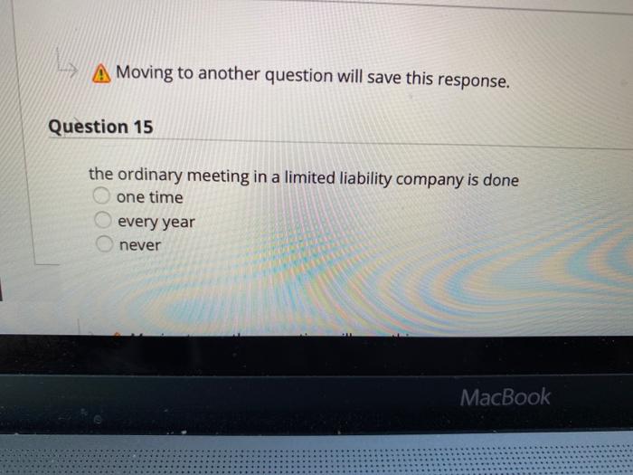 A Moving to another question will save this