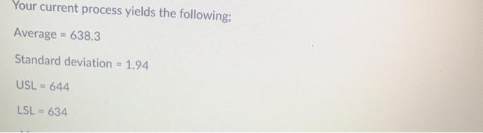 Your current process yields the following: