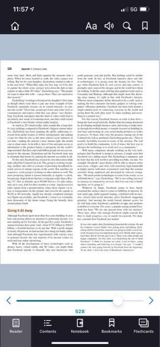 1. is facebook's mission statement market