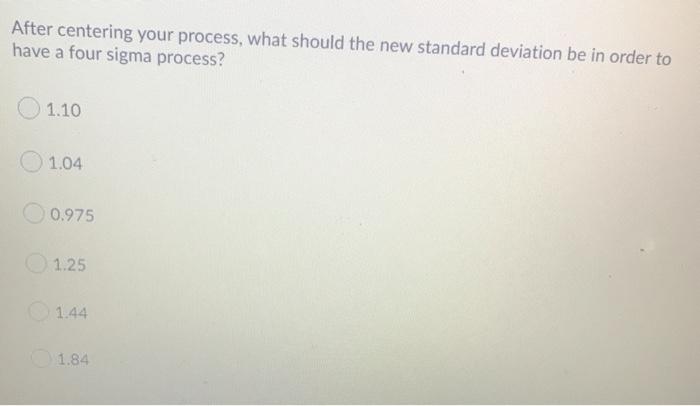 Your current process yields the following: