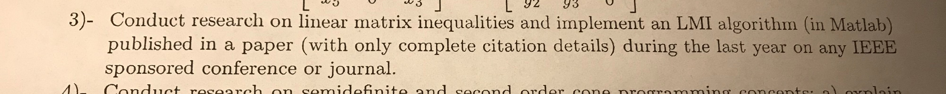 Lwy o wg 92 93 0 3)- Conduct research on linear