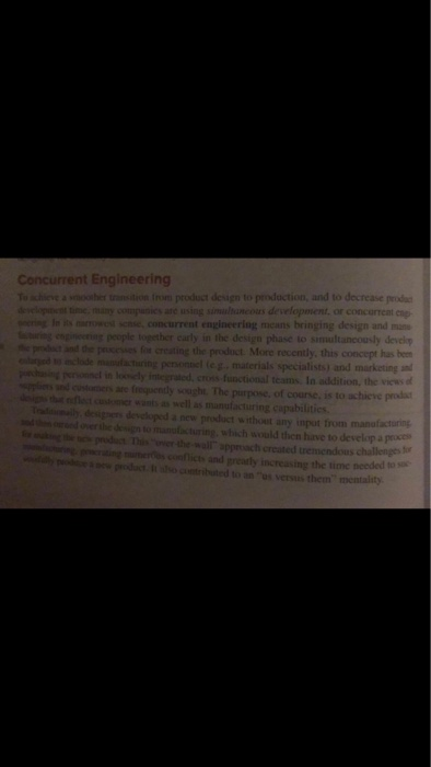 1. Discuss how product design elements mentioned