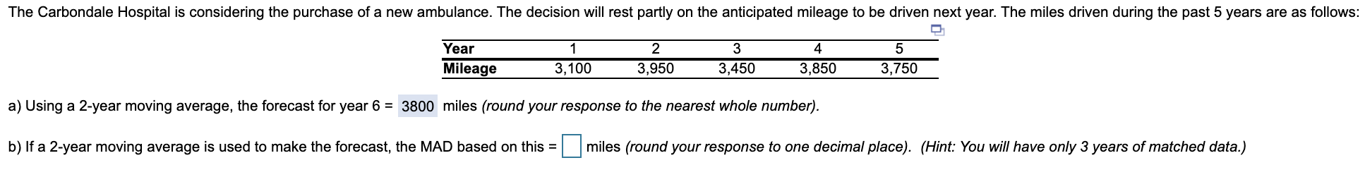 Operations management. This is my last question