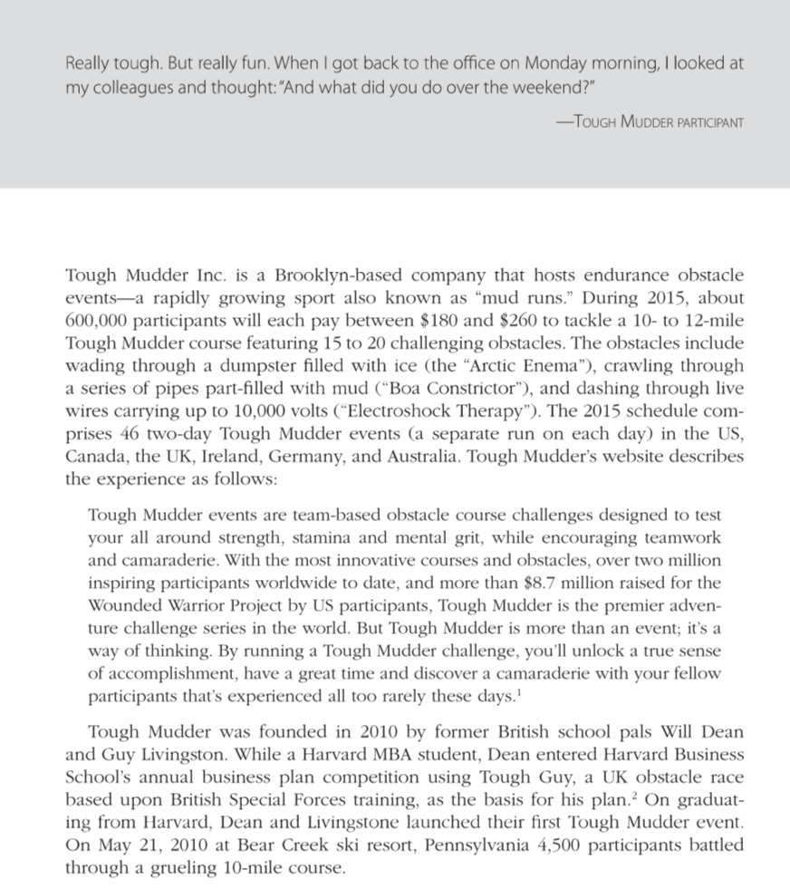 What is the environment in which your company