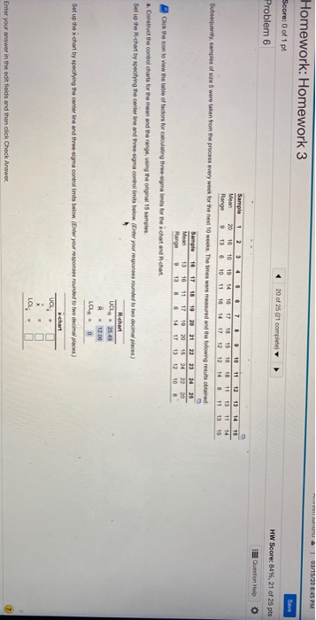 STUNUT /15/20 845 PM Homework: Homework 3 Score: