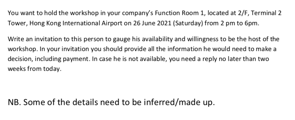 The email template will be like this: