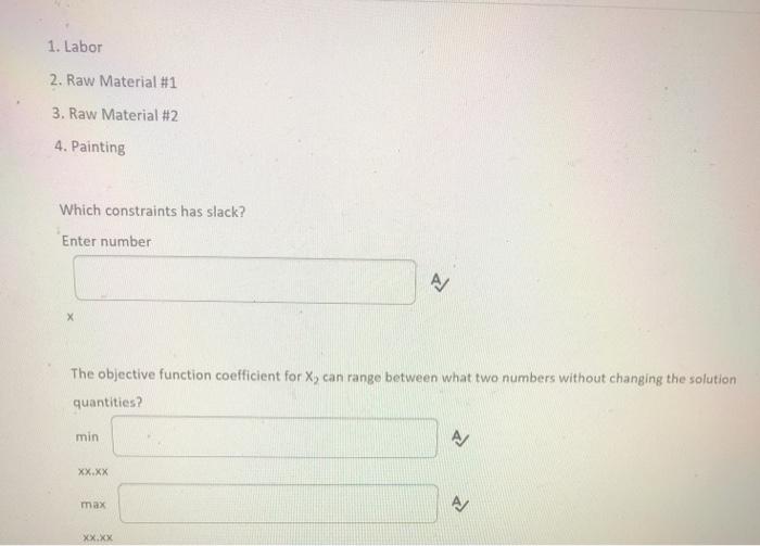 Question 2 (8 points) Max Z= 10X1 + 20X2 + 7X3 +