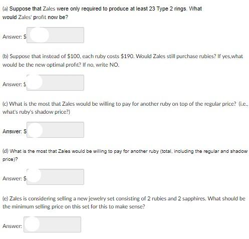 QUESTIONS! PLEASE ANSWER ALL WITH WORK AND I WILL