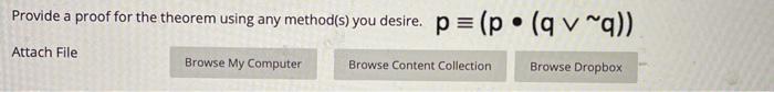 Provide a proof for the theorem using any