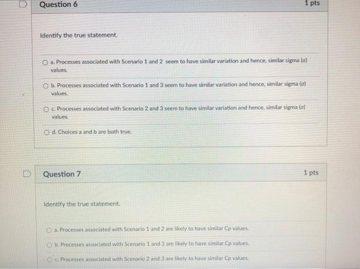 For questions 4 through 7, use the graph below,