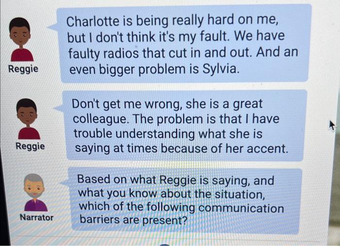 not physical Charlotte is being really hard on