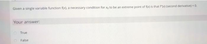 Given a single variable function f(x), a