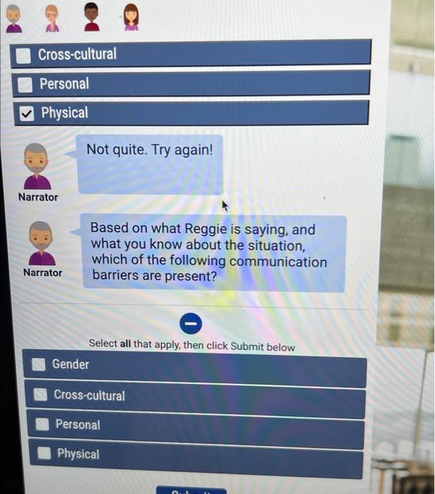 not physical Charlotte is being really hard on