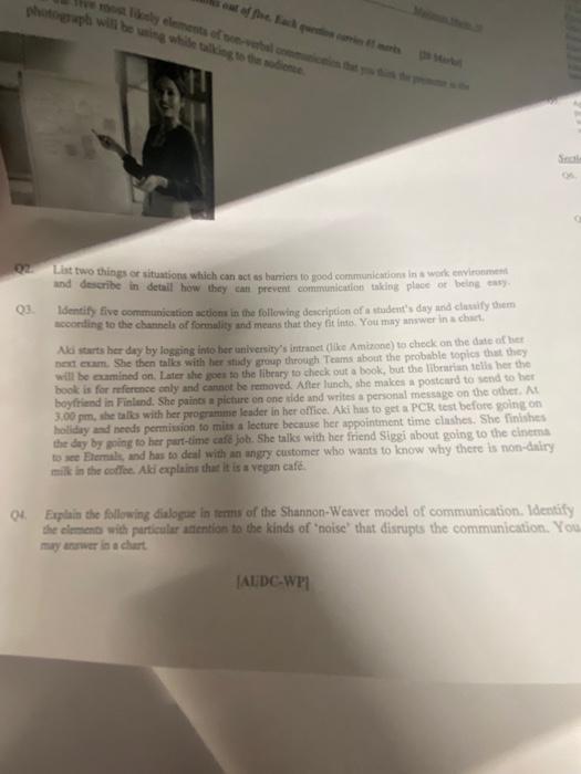 y elements of Seal Q 01 List two things or