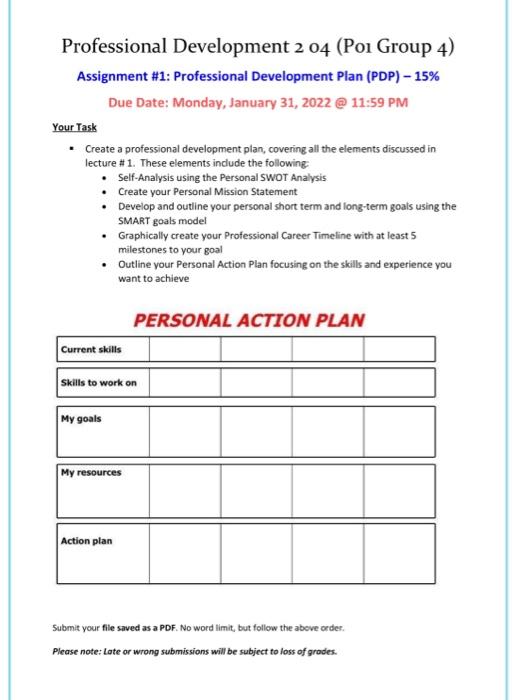 Professional Development 2 04 (Poi Group 4)