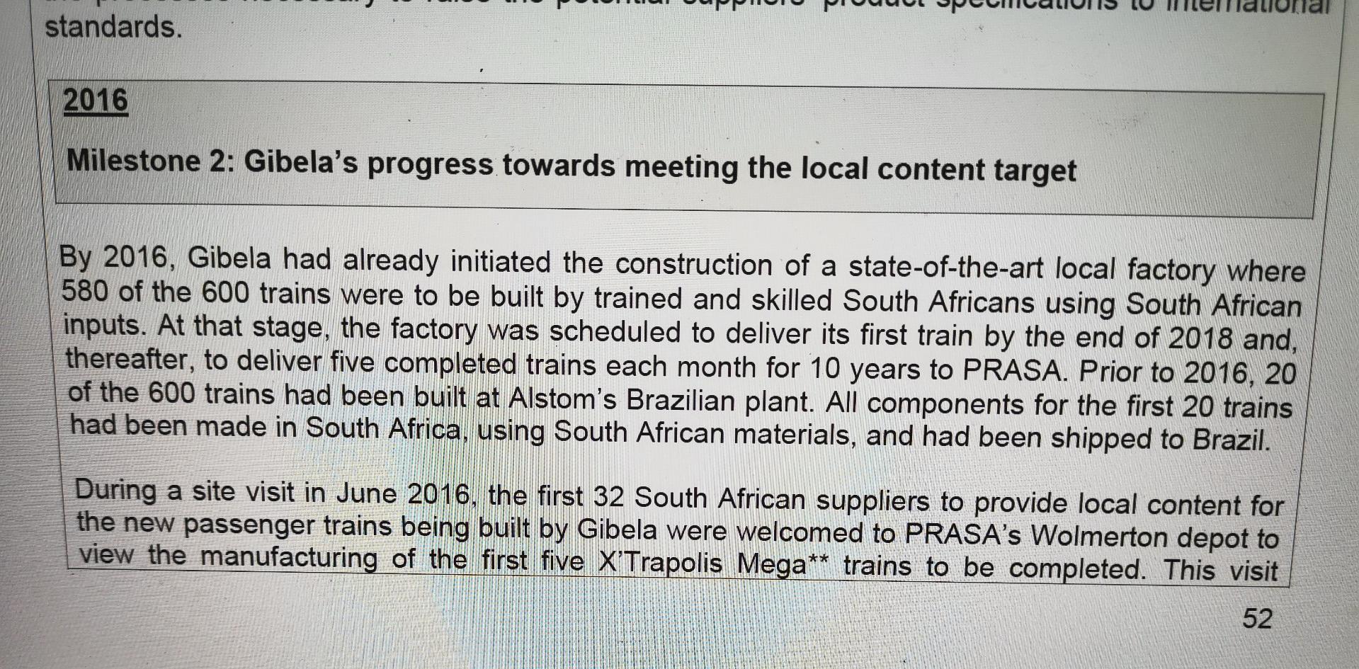 No stopping this train! Background: Replacing