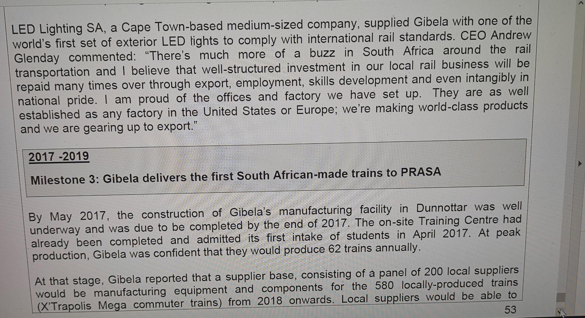 No stopping this train! Background: Replacing