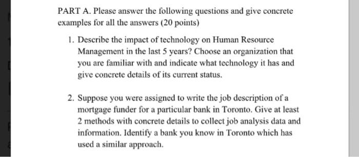 subject is Introduction to human resources. Can