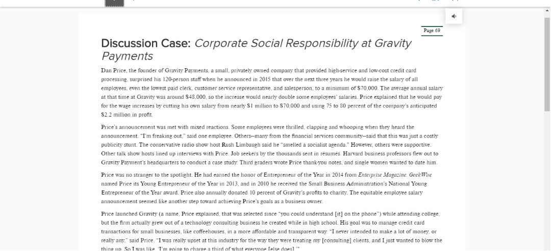 Discussion Case Chapter 3-"Corporate Social