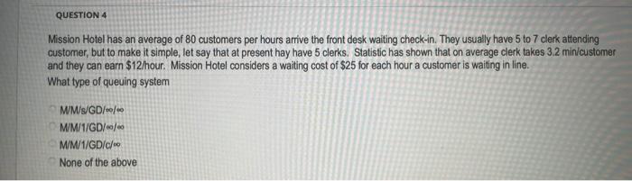 Mission Hotel has an average of 80 clients per