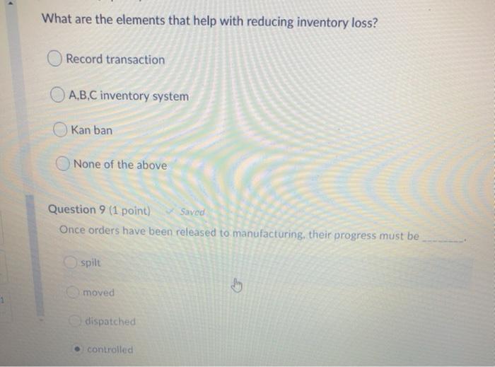 What are the elements that help with reducing