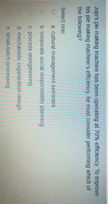 The following five examples describe different