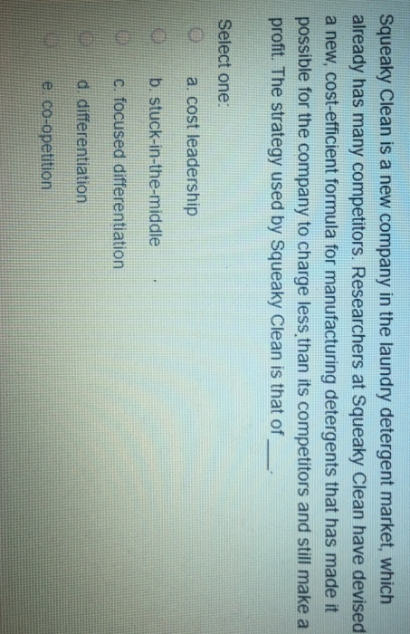 The following five examples describe different