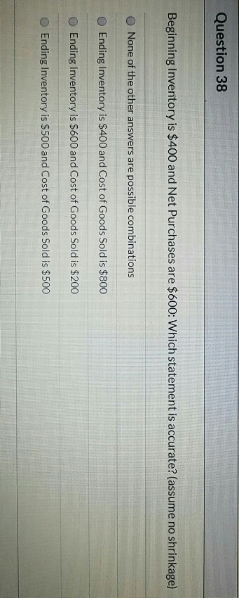 hello, I need help with 35, 36, 37, and 38 please