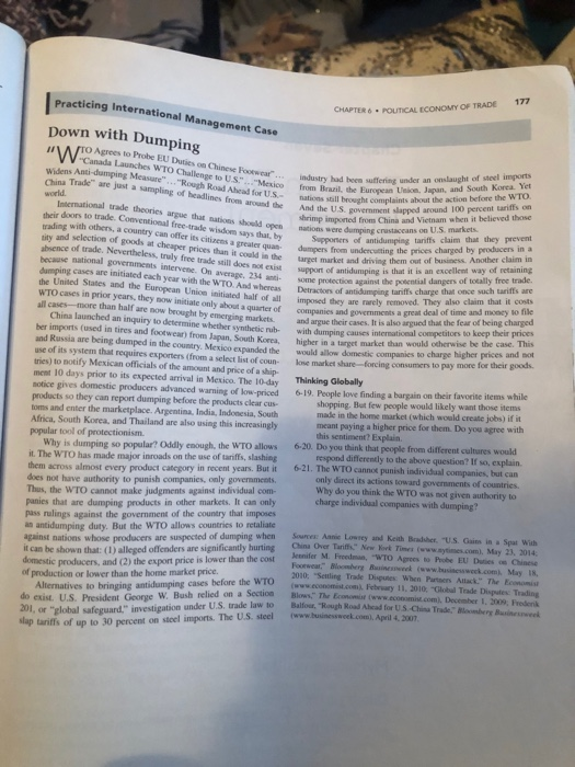 please read and answer questions Practicing