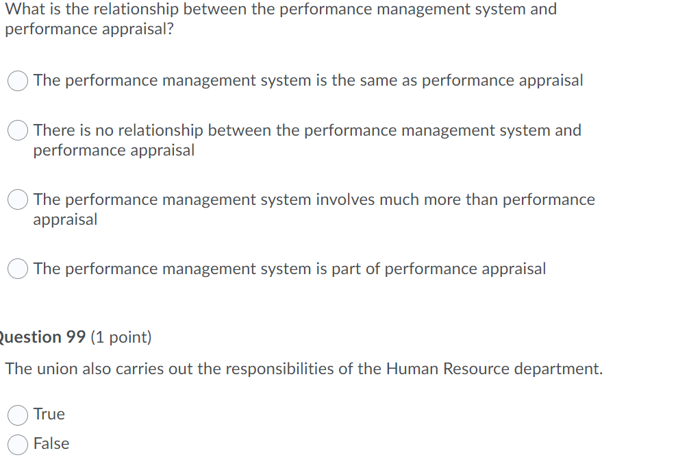 What is the relationship between the performance