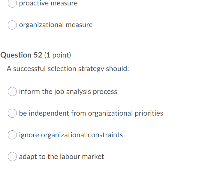 Job evaluations are systematic procedures used to