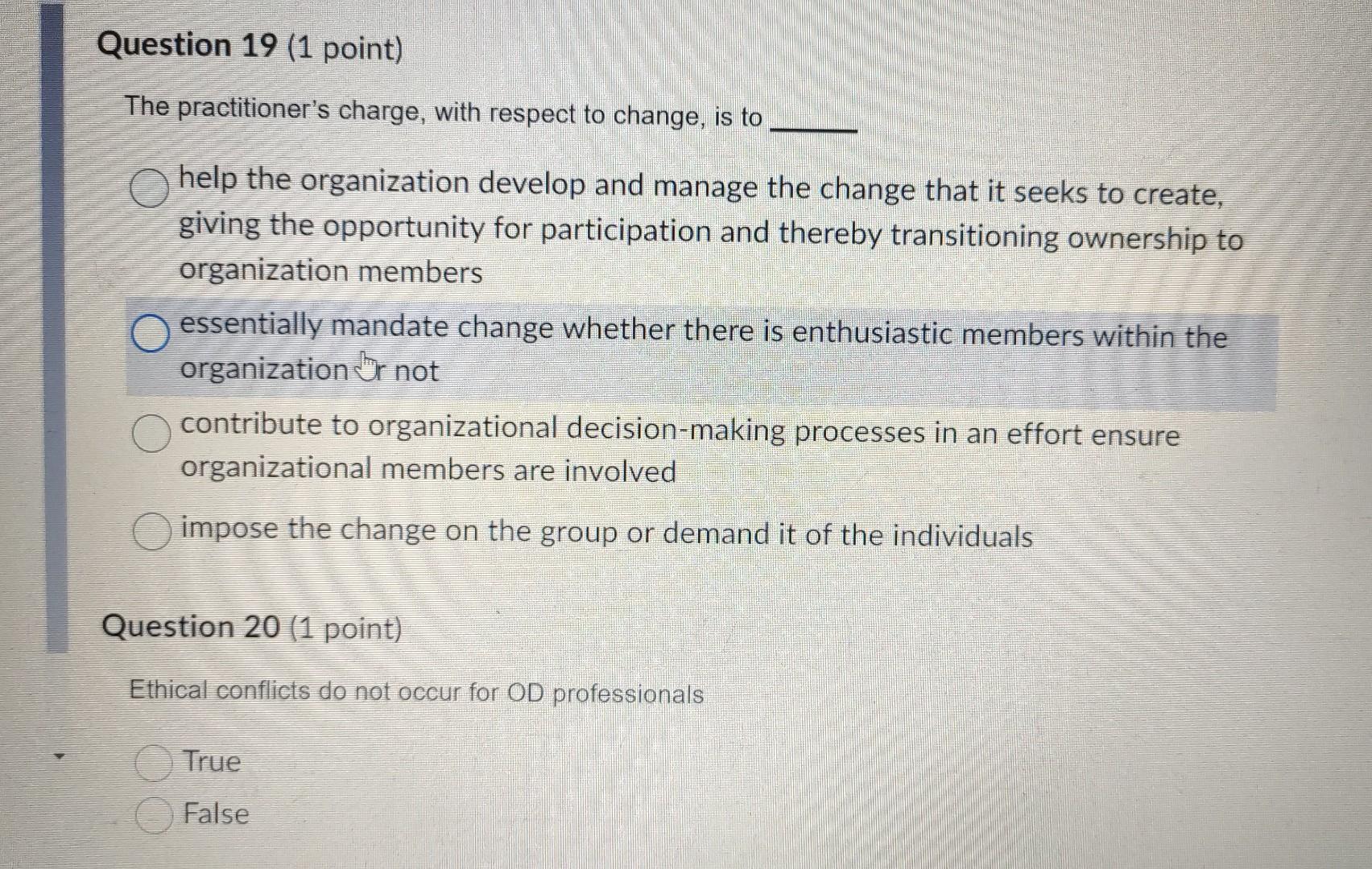 The practitioner's charge, with respect to