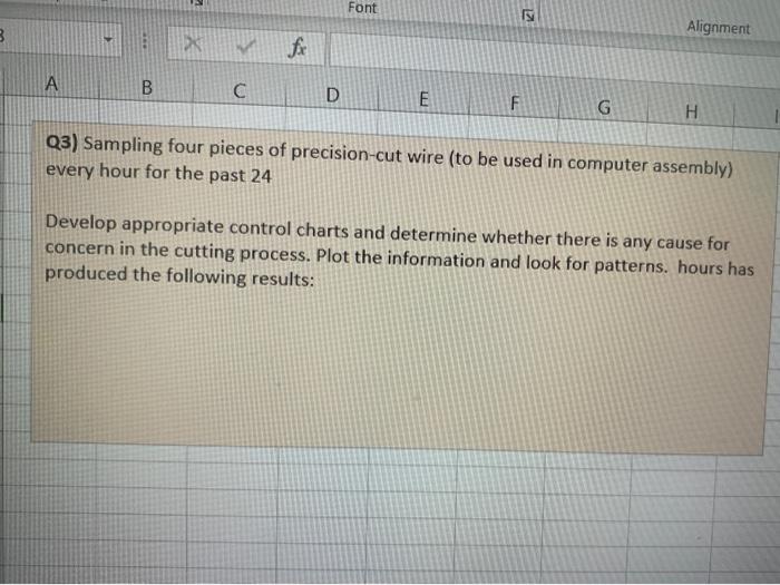 Solve it in excel Font 12 Alignment B 2 fx A B D