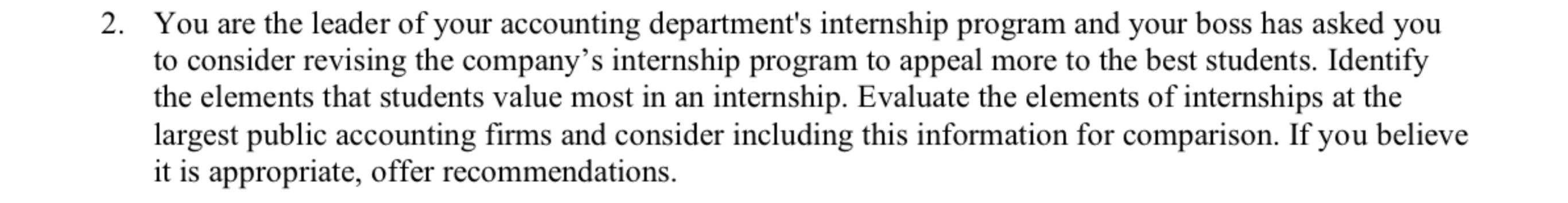 write a formal report description an example is