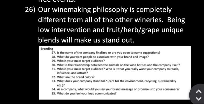 Need help with developing a brand message based