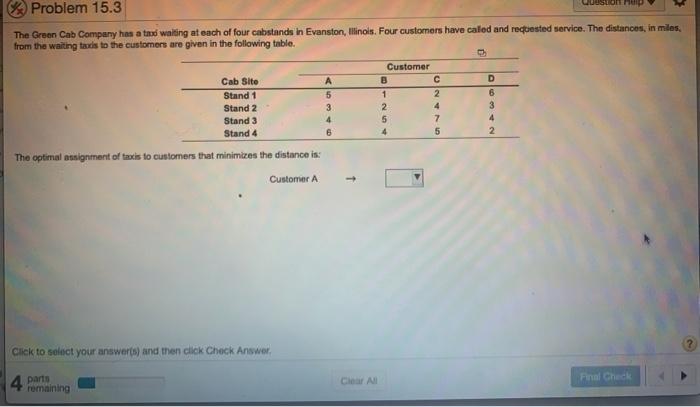 please help customer A: customer B: customer C:
