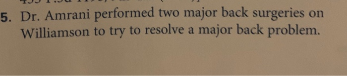 What is the IRAC solution to this case? 5. Dr.