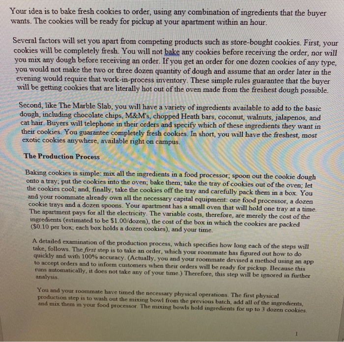 4.1 Consider a process consisting of three