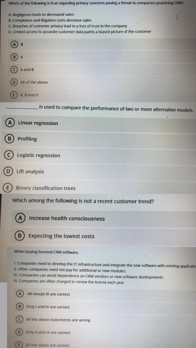 Which of the following is true regarding privacy