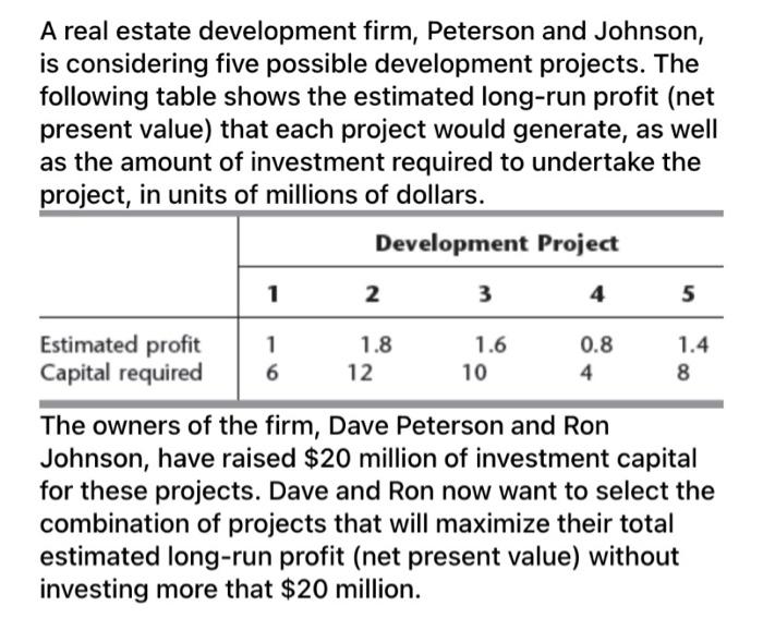 1. Formulate the spread model for the probelm