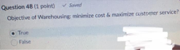 Question 44 (1 point) Swed Data requirements