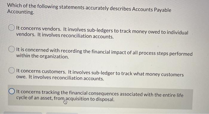 Which of the following statements is FALSE with