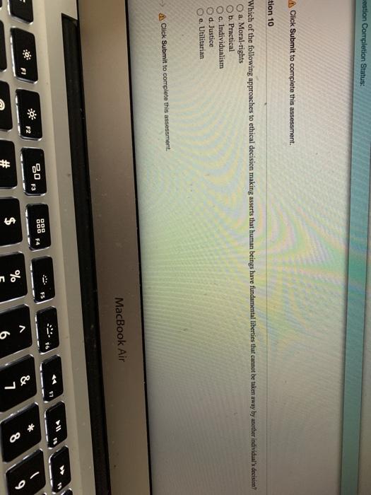 Force Completion This test can be saved and