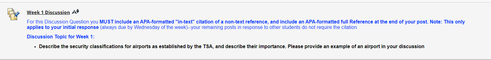 For this Discussion Question you MUST include an