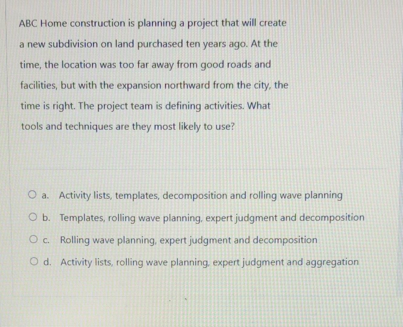 You are the PM for a software upgrading project.